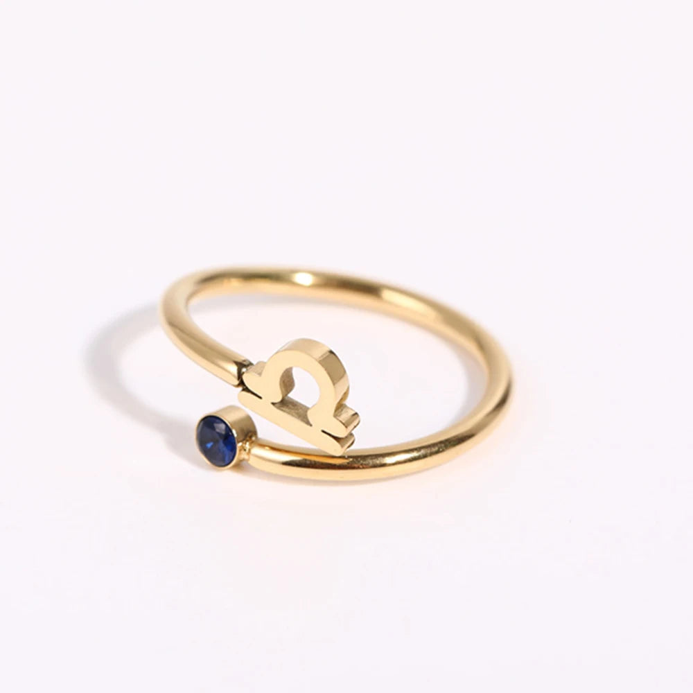 Zodiac Academy Birth Stone Zodiac Sign Rings