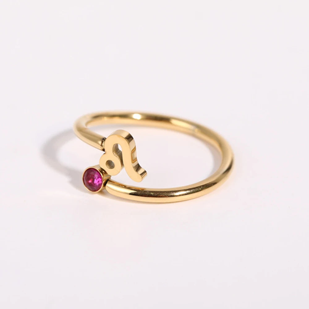 Zodiac Academy Birth Stone Zodiac Sign Rings