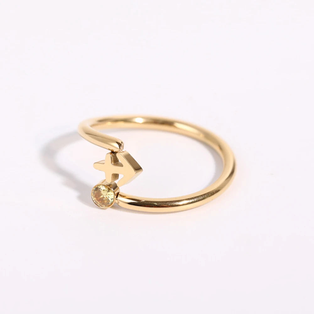 Zodiac Academy Birth Stone Zodiac Sign Rings