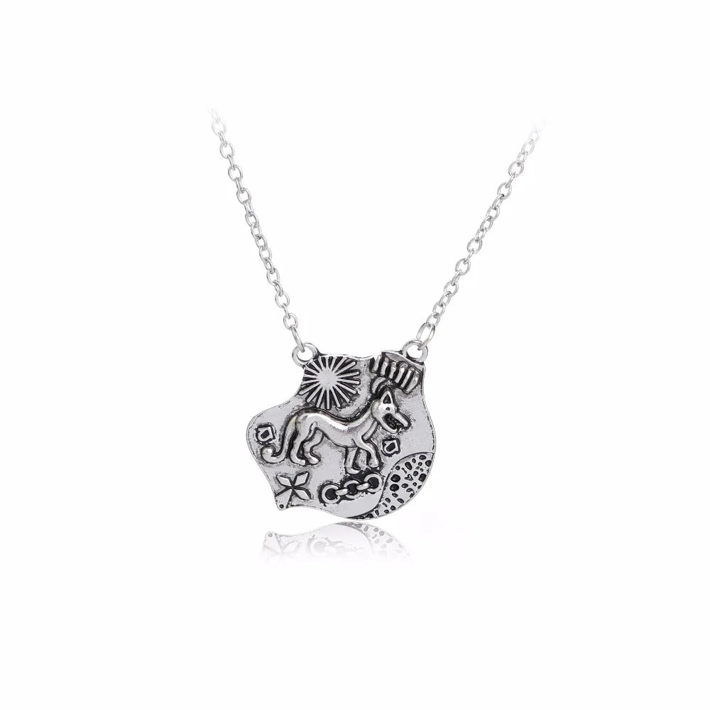 Teen Wolf Allisons Wolf Pendant Necklace