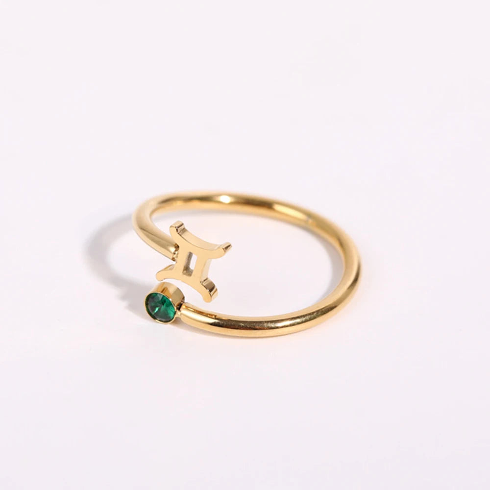 Zodiac Academy Birth Stone Zodiac Sign Rings