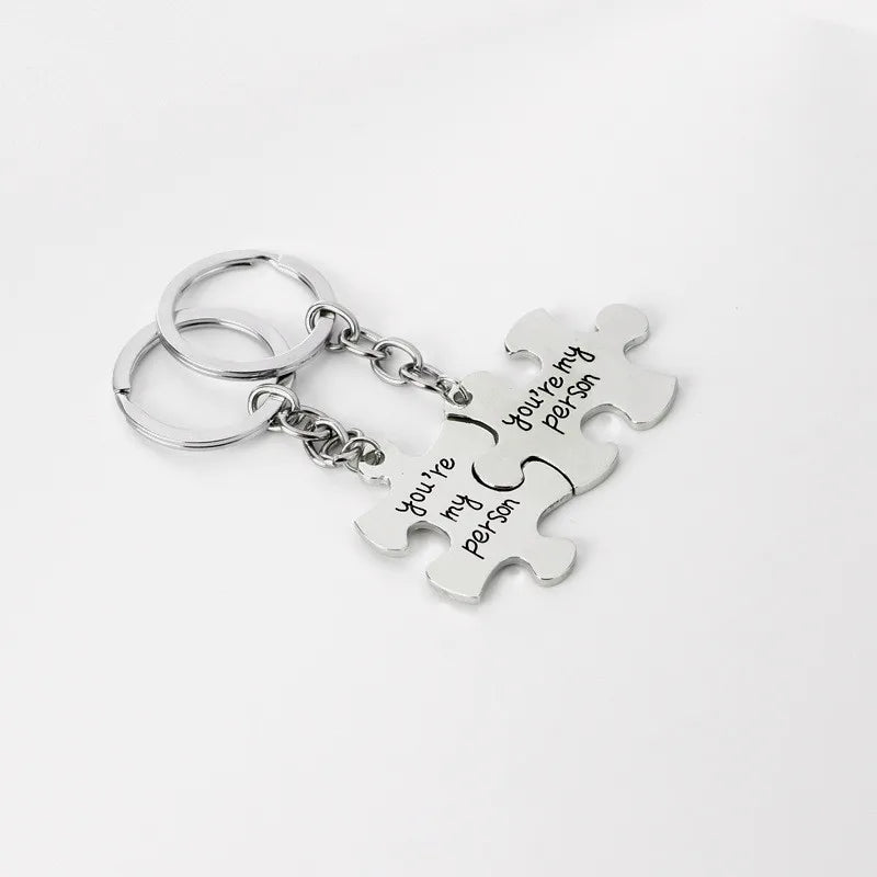 Grey's Anatomy You're My Person Key Ring Puzzle Set