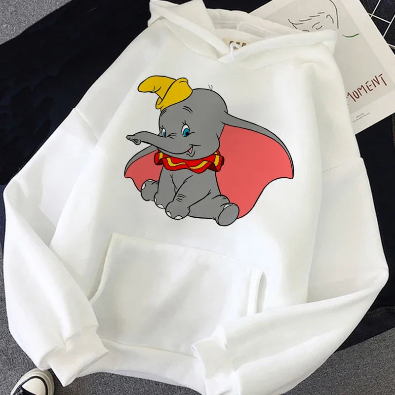 Disney Dumbo White Hoodies