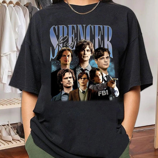 Criminal Minds Spencer Reid Vintage Short Sleeve Top