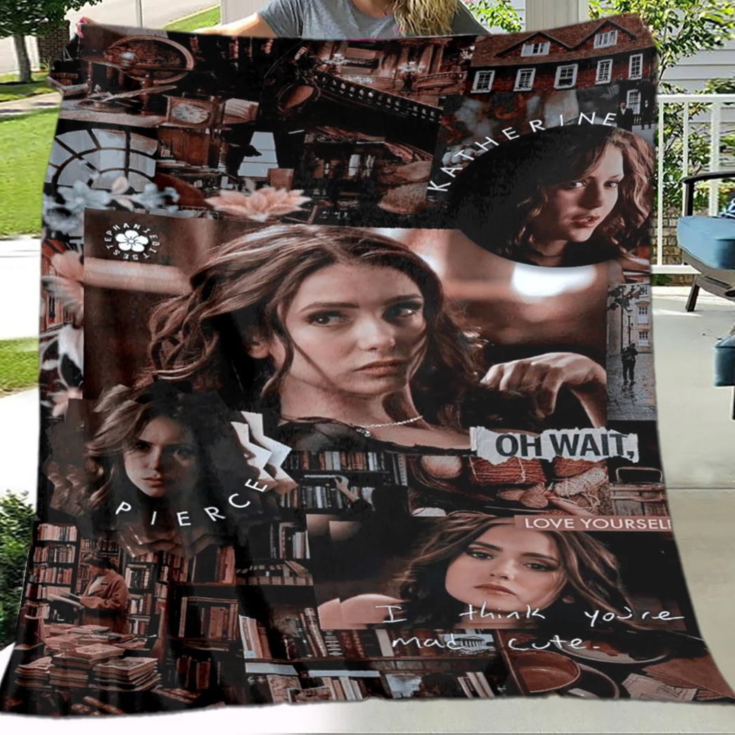 The Vampire Diaries Katherine Pierce Blankets
