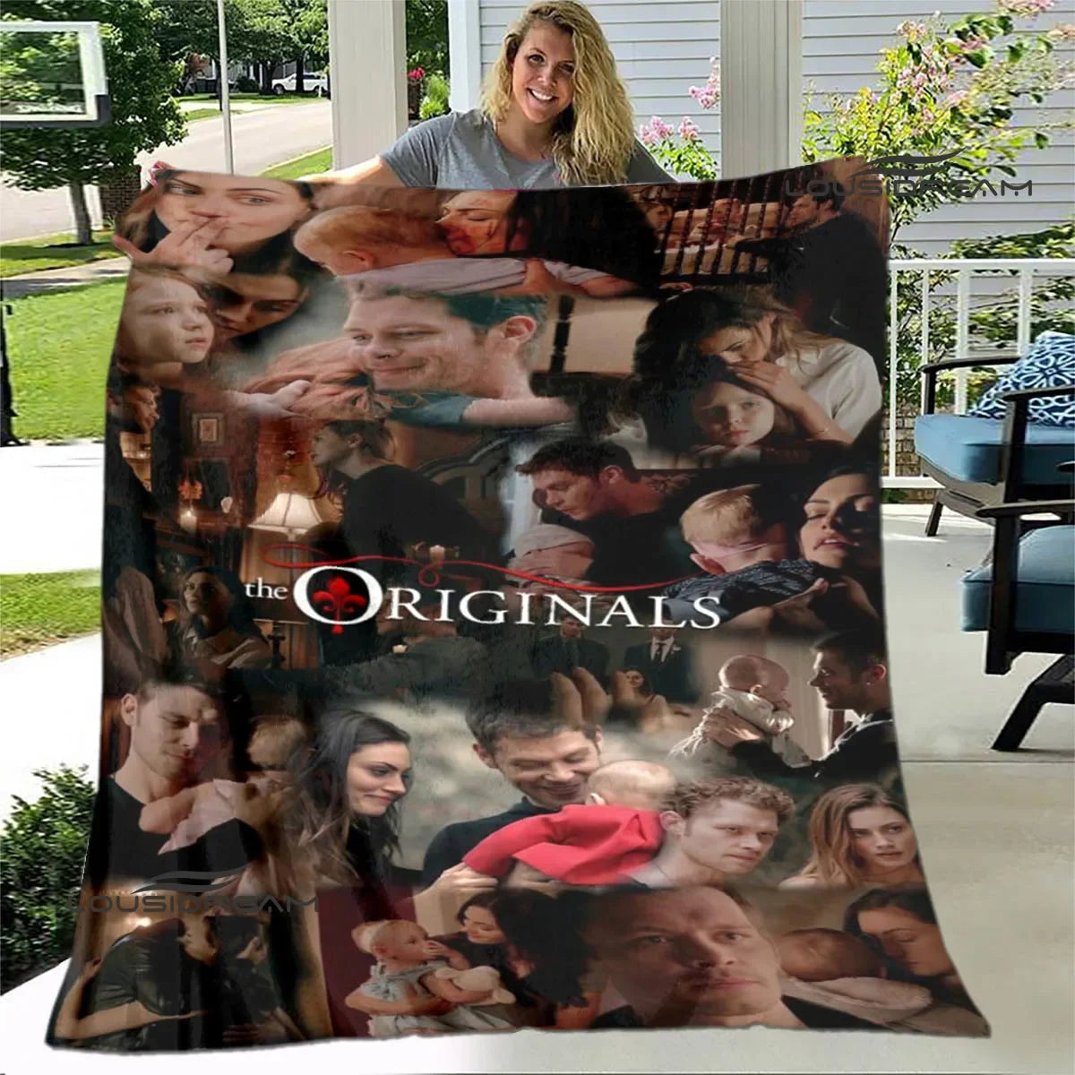 The Vampire Diaries Klaus Mikaelson Blankets