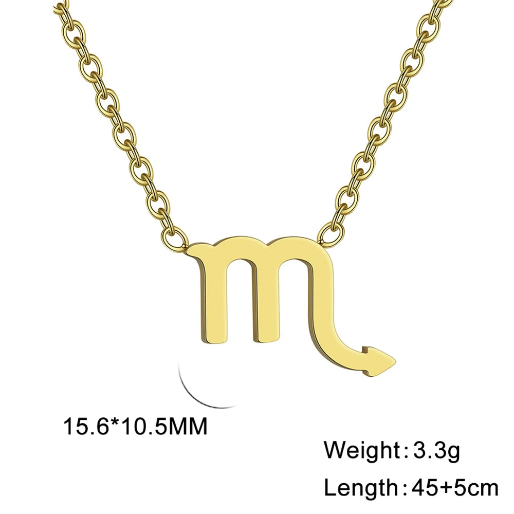 Zodiac Academy Zodiac Sign Necklaces