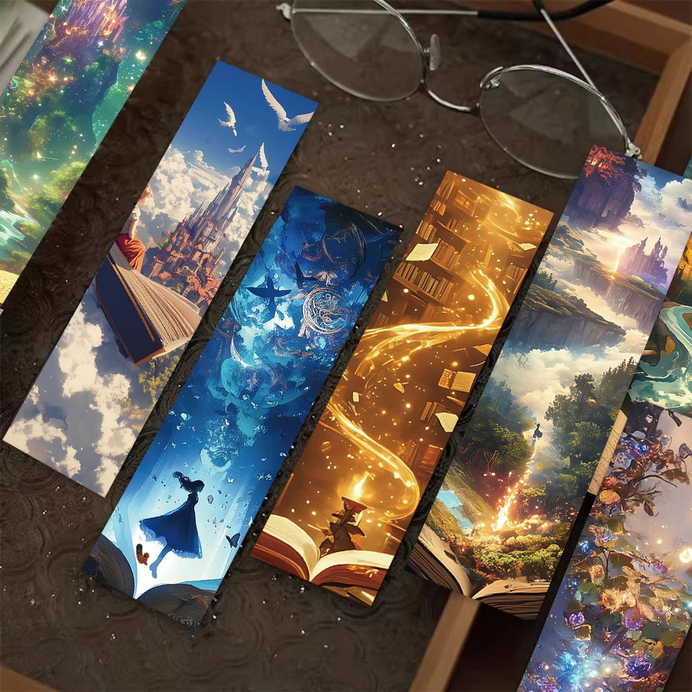 30pcs Fantasy World Of Books Bookmarks