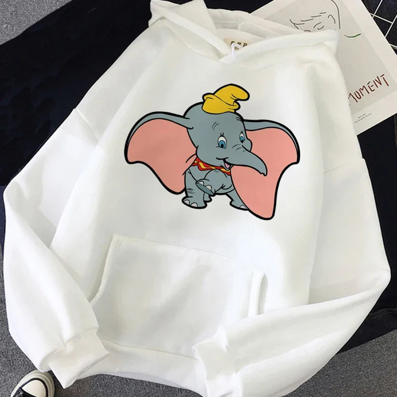Disney Dumbo White Hoodies