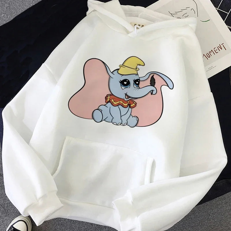 Disney Dumbo White Hoodies