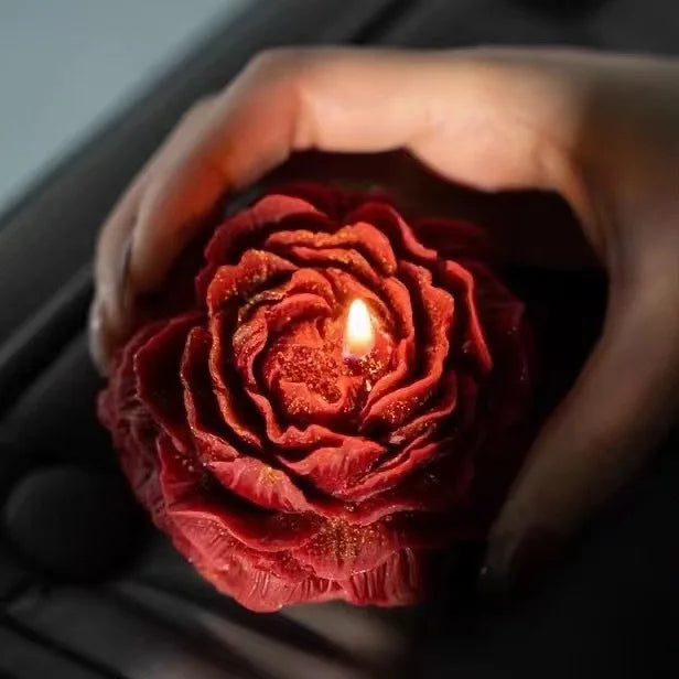 Velas corporales de aromaterapia de baja temperatura con aroma a rosa de The Vampire Diaries, 2 unidades