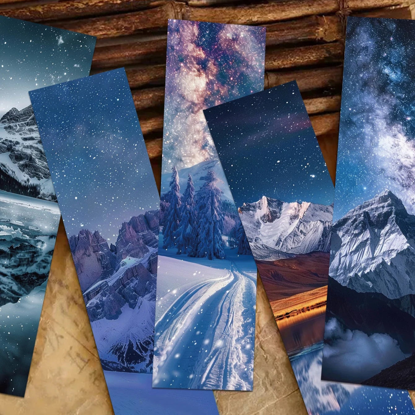 30pcs Wandering Star Bookmarks