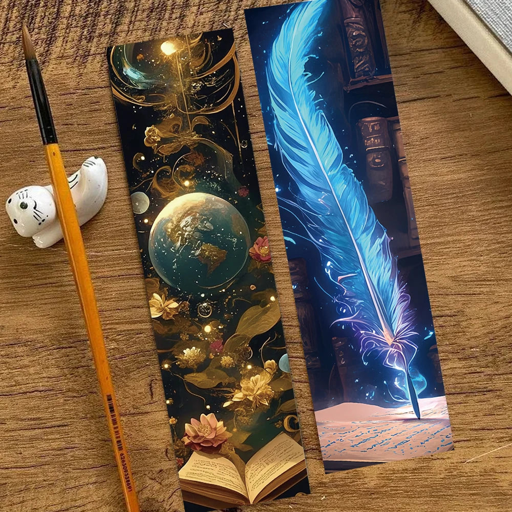 30pcs Fantasy World Of Books Bookmarks
