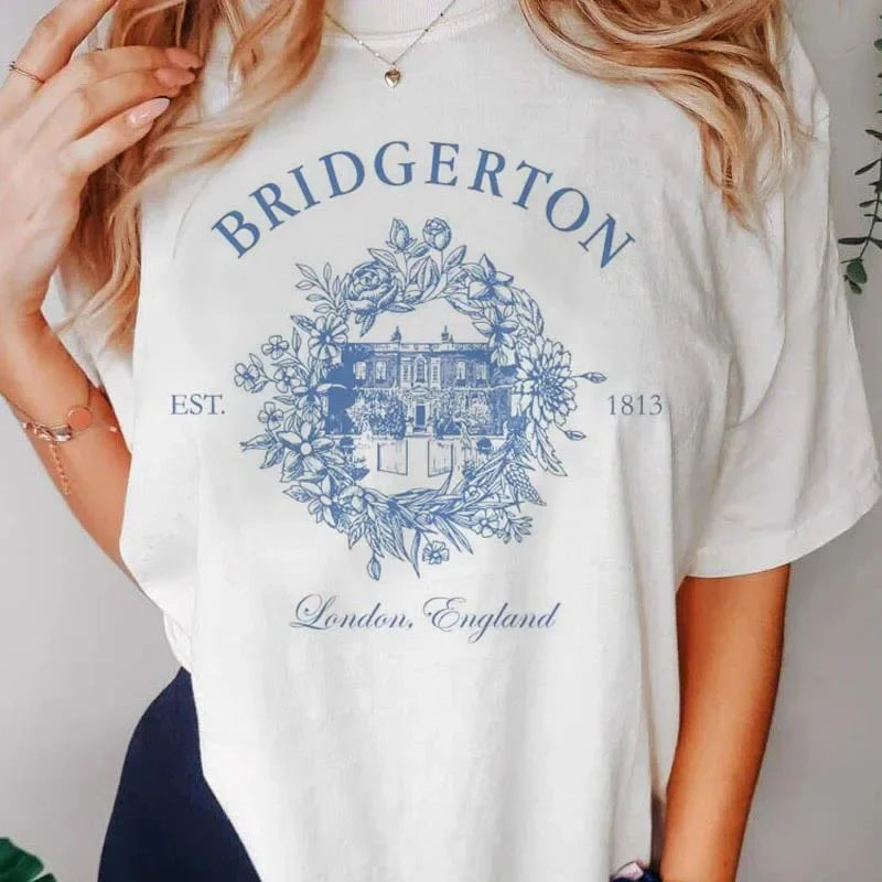 Bridgerton Est. 1813 London England Short Sleeve Top