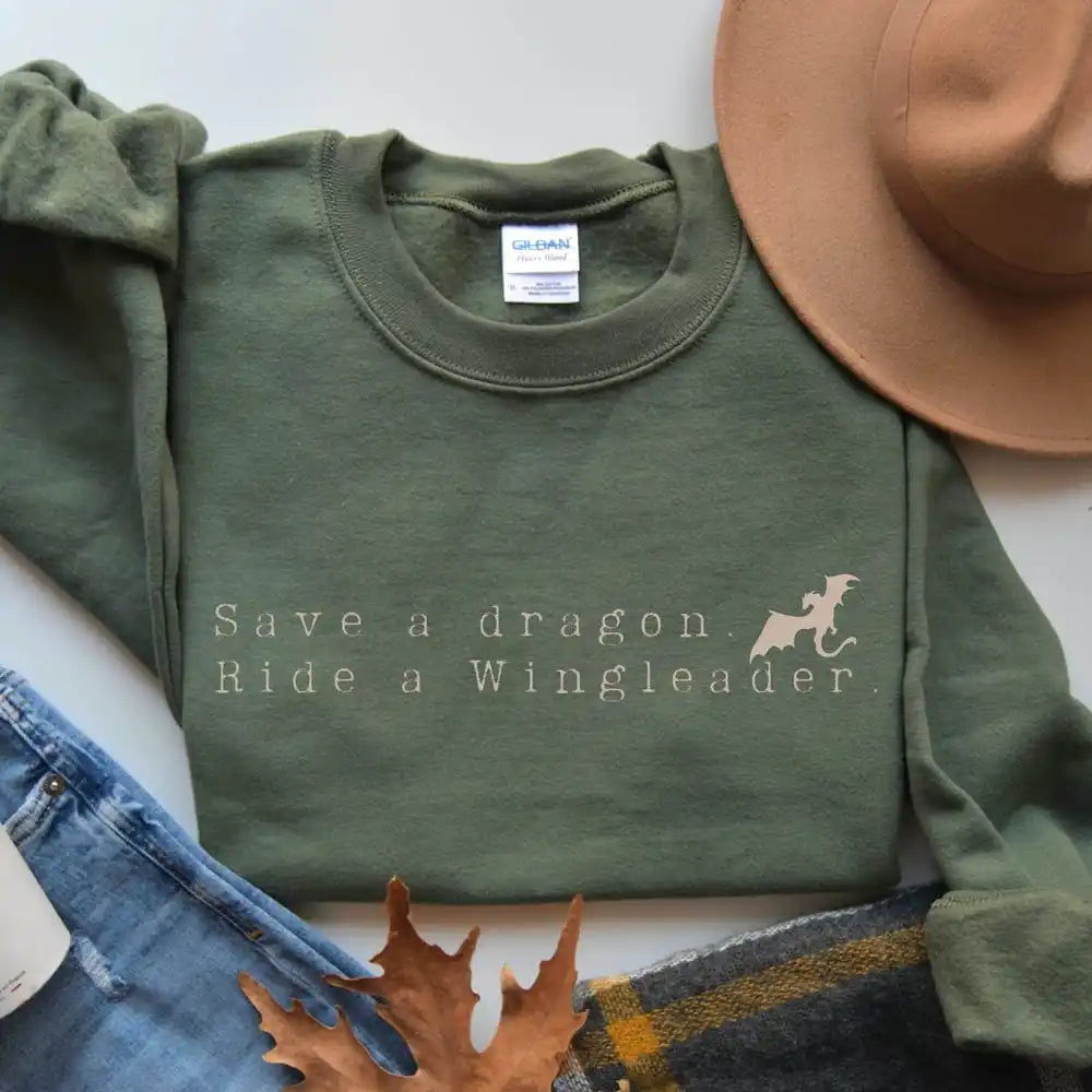 Fourth Wing Xaden Save A Dragon Ride A Wingleader Sweatshirt