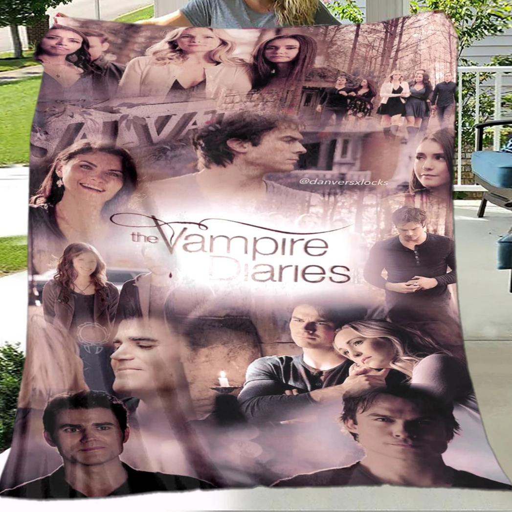 The Vampire Diaries Blankets