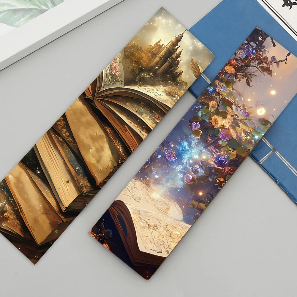 30pcs Fantasy World Of Books Bookmarks