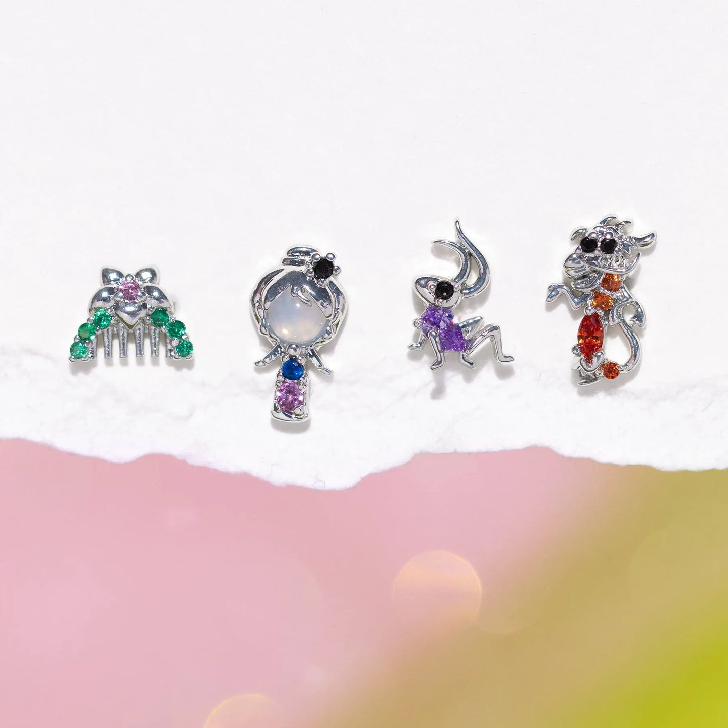 Disney Princess Mulan 4pcs Earrings
