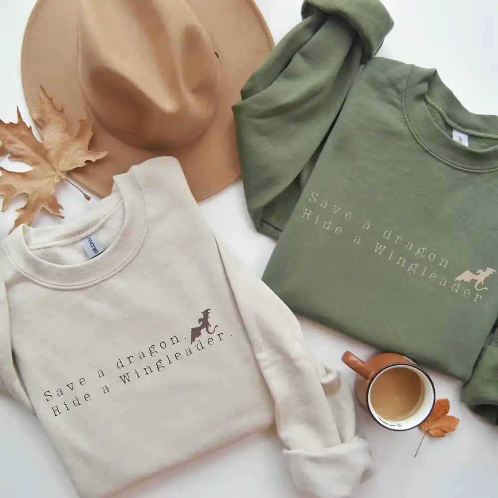 Fourth Wing Xaden Save A Dragon Ride A Wingleader Sweatshirt