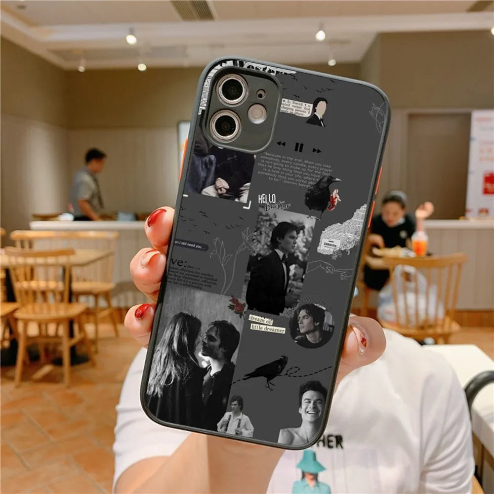 The Vampire Diaries Damon Salvatore Phone Cases