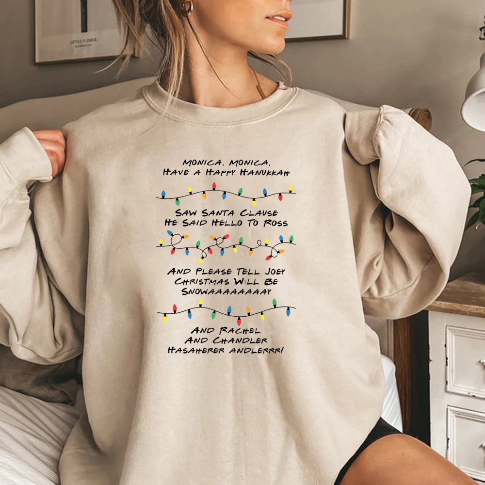 Friends Phoebe's Merry Christmas Song Sweatshirt