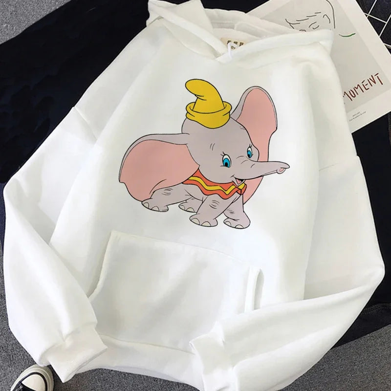 Disney Dumbo White Hoodies
