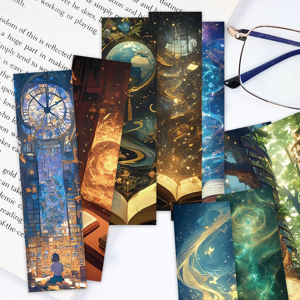 30pcs Fantasy World Of Books Bookmarks