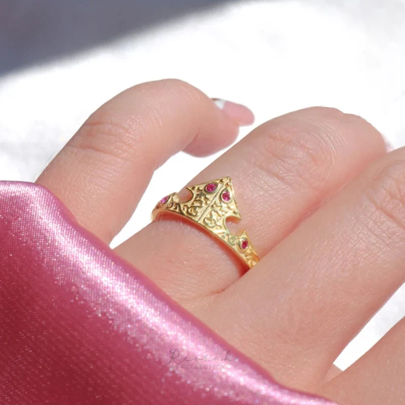 Disney Princess Aurora Crown Ring