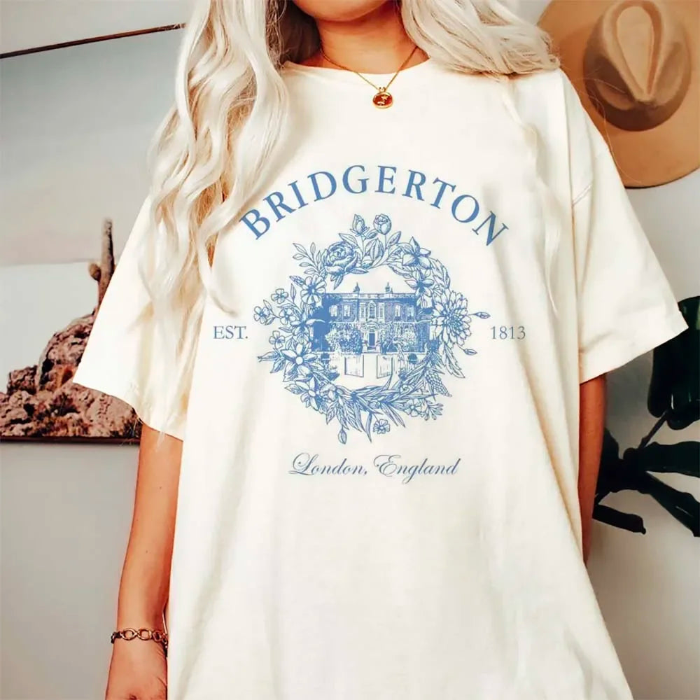 Bridgerton Est. 1813 London England Short Sleeve Top