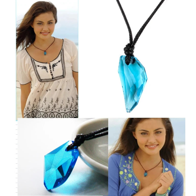 H2O Just Add Water Mermaid Moonstone Necklace