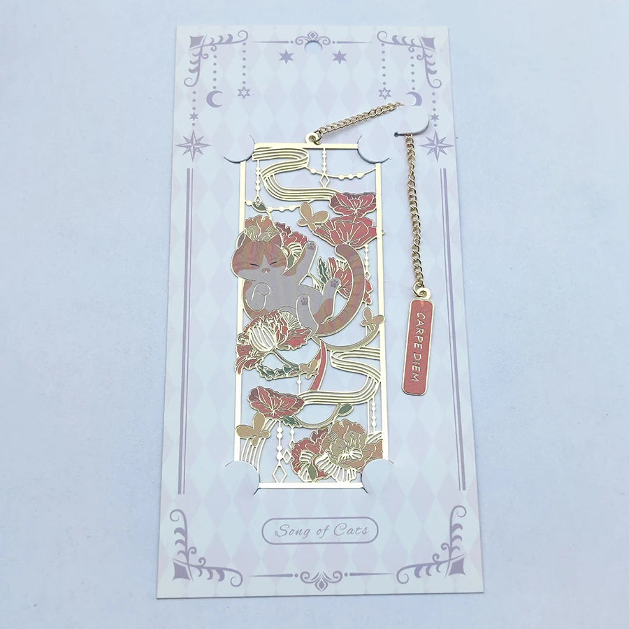 Song of Cats Metal Bookmarks