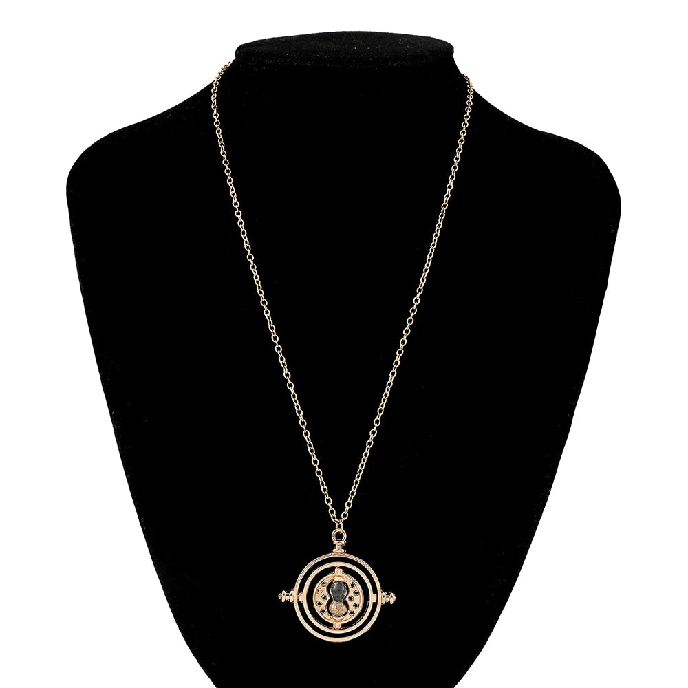 Harry Potter Hogwarts Hourglass Time Converter Necklace