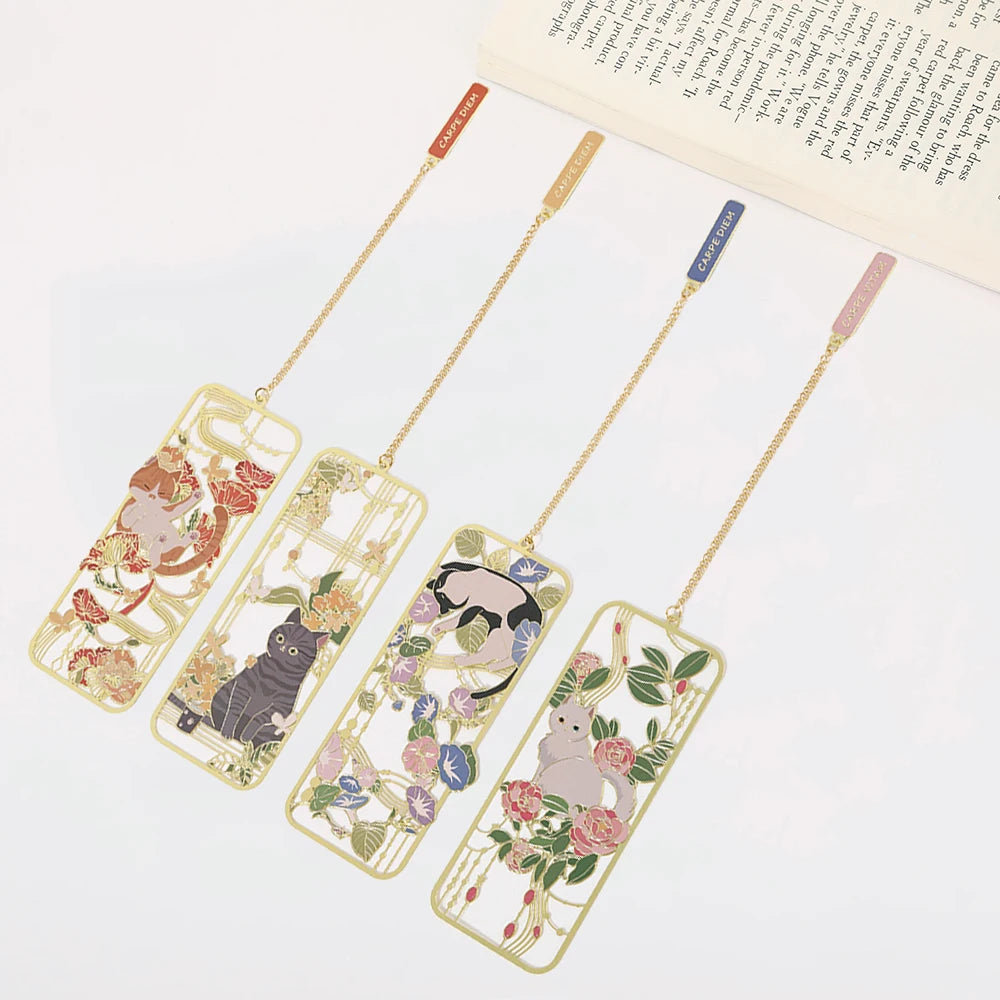 Song of Cats Metal Bookmarks