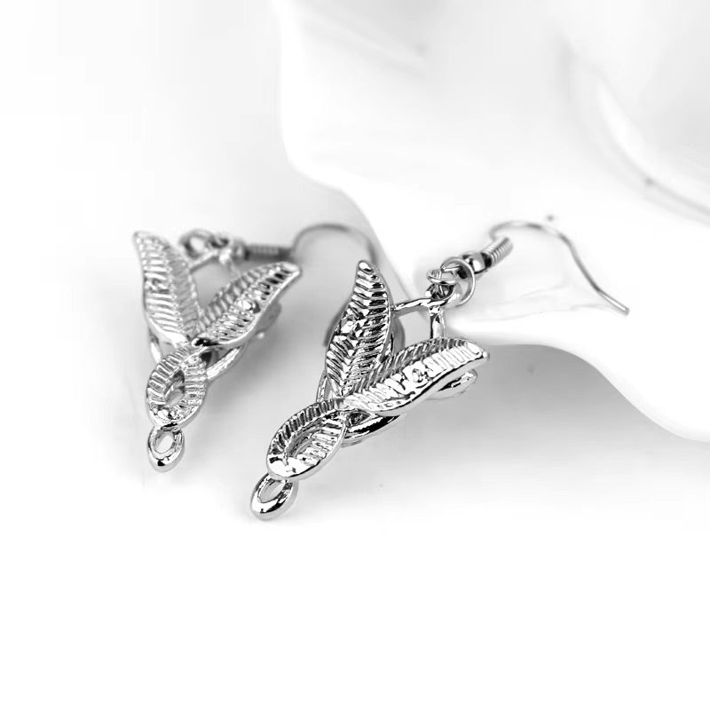 The Lord of the Rings Elf Princess Arwen's Evenstar Earrings