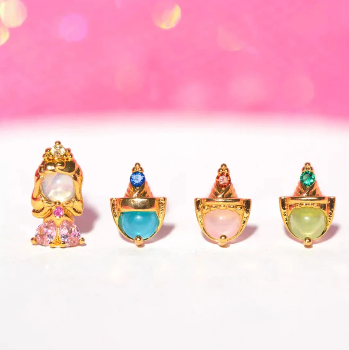 Disney Princess Aurora 4pcs Earrings