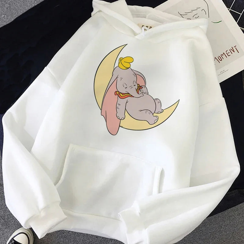 Disney Dumbo White Hoodies