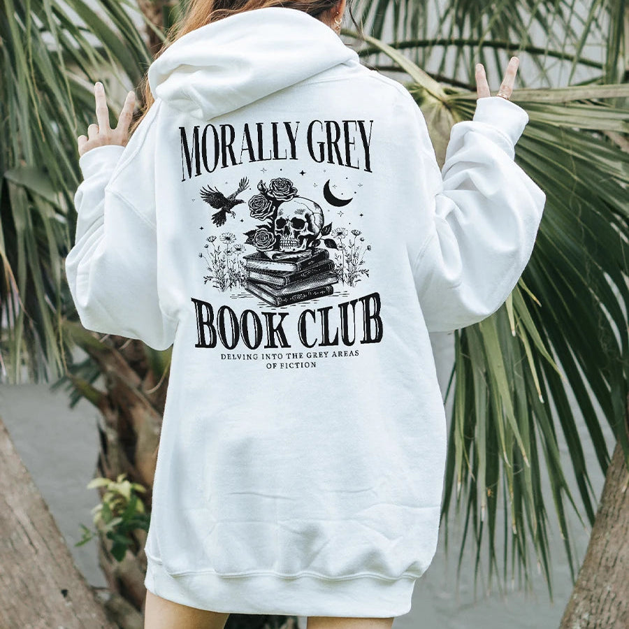 Morally Grey Book Club Hoodie