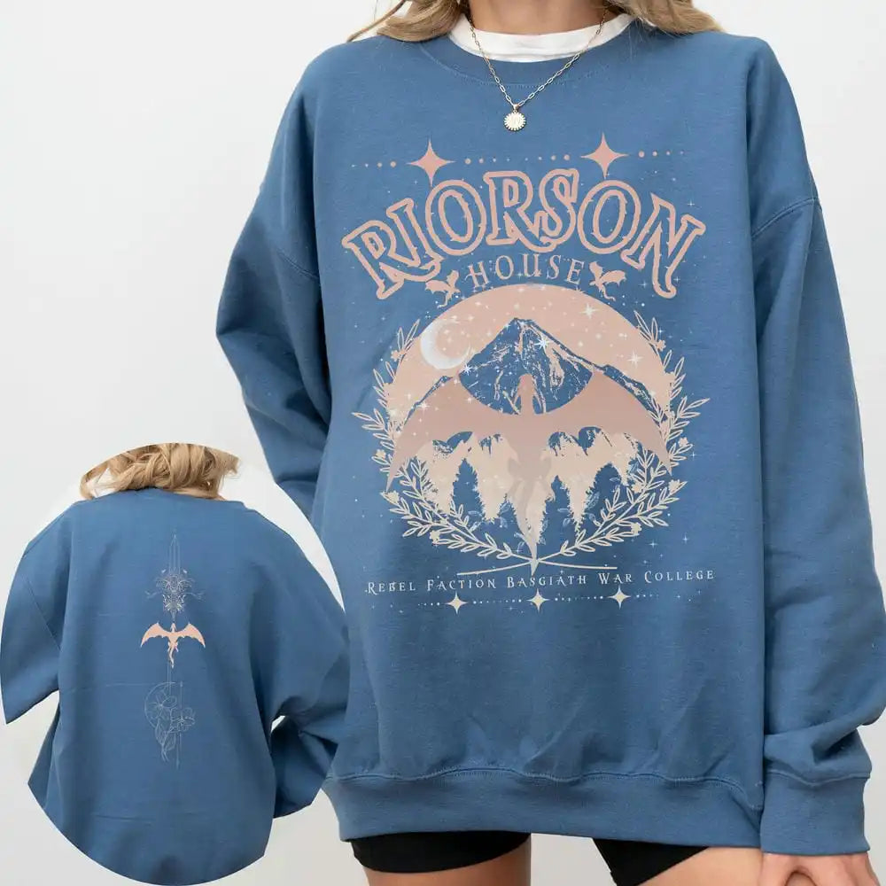 Fourth Wing Xaden Riorson House Basgiath War College Sweatshirt