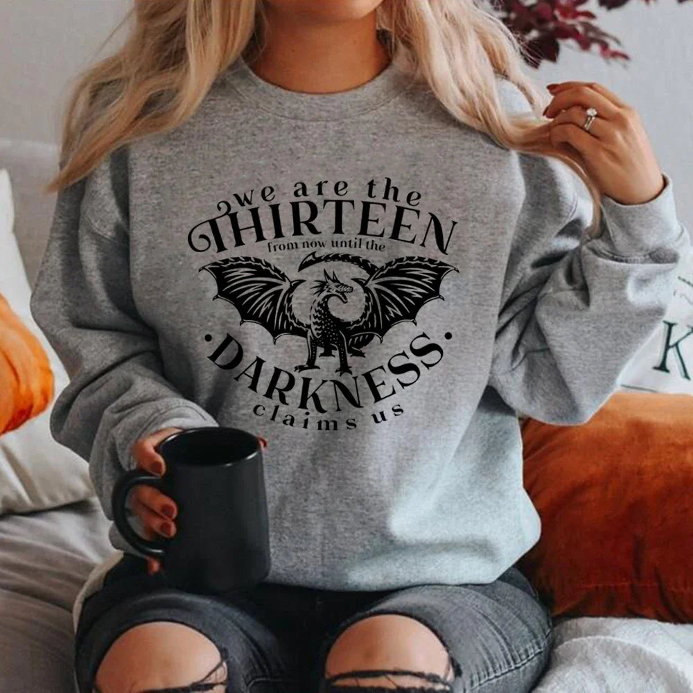 Throne of Glass We Are The Thirteen From Now Until The Darkness Claims Us Sweatshirt