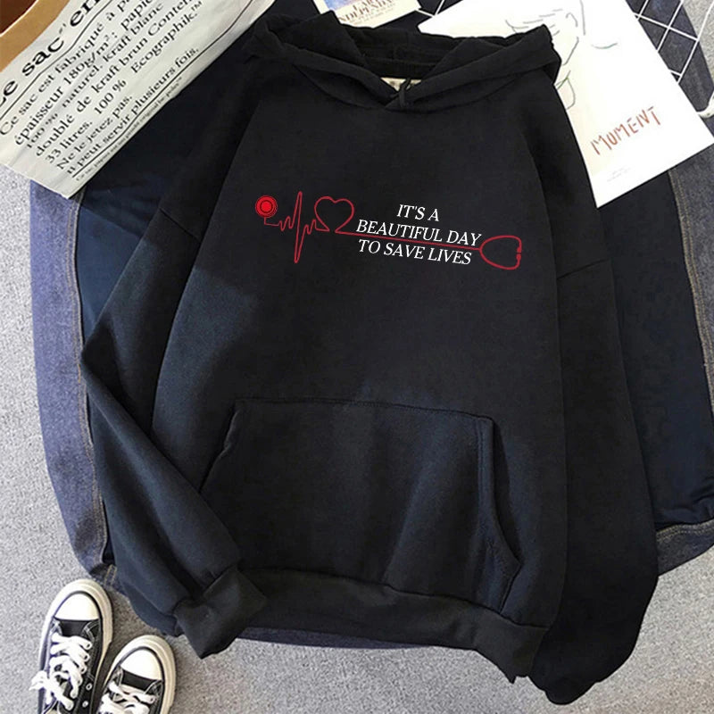 Grey's Anatomy Black Hoodies