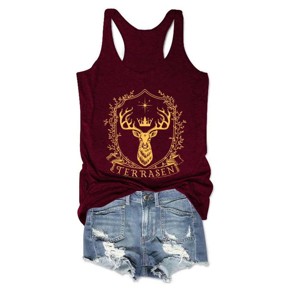 Throne of Glass Terrasen Tank Top