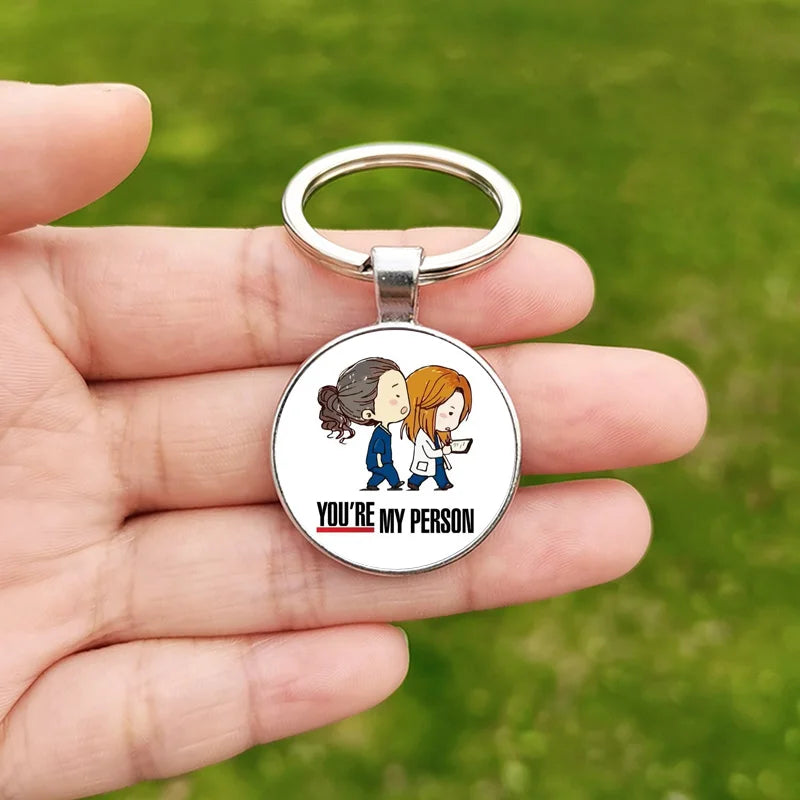 Grey's Anatomy Key Rings