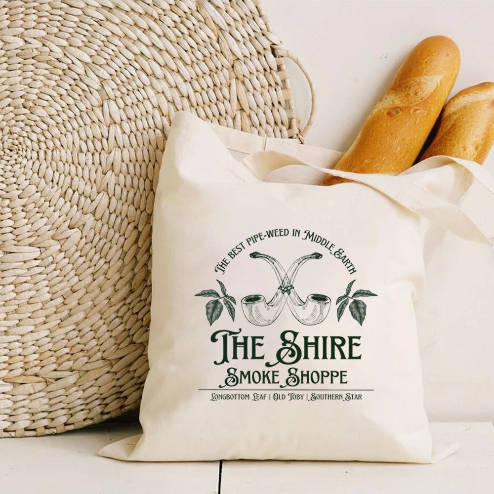 Bolsa de mano de la tienda de humo de El Señor de los Anillos La Comarca