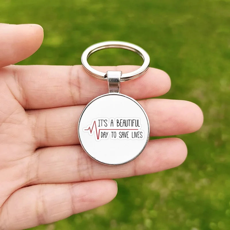 Grey's Anatomy Key Rings