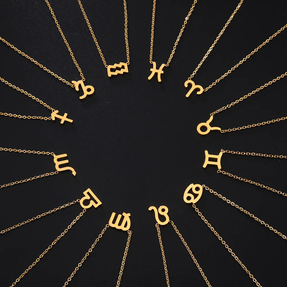 Zodiac Academy Zodiac Sign Necklaces