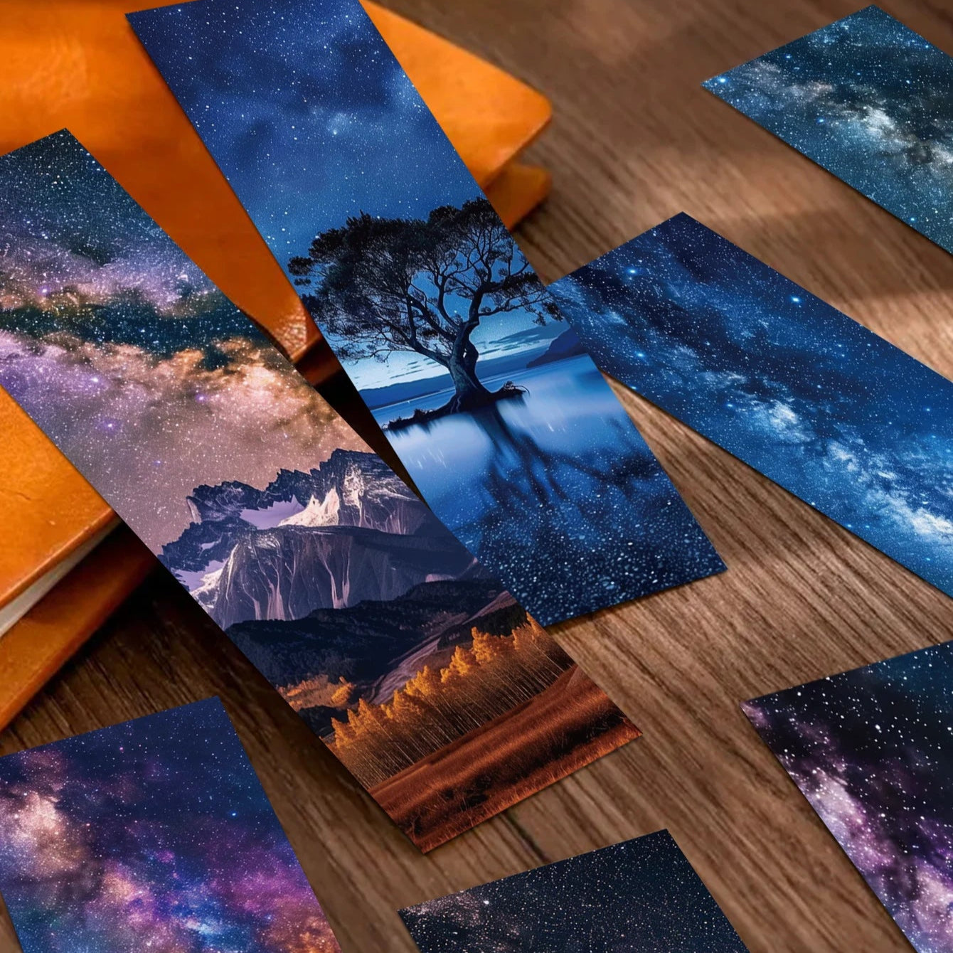 30pcs Wandering Star Bookmarks