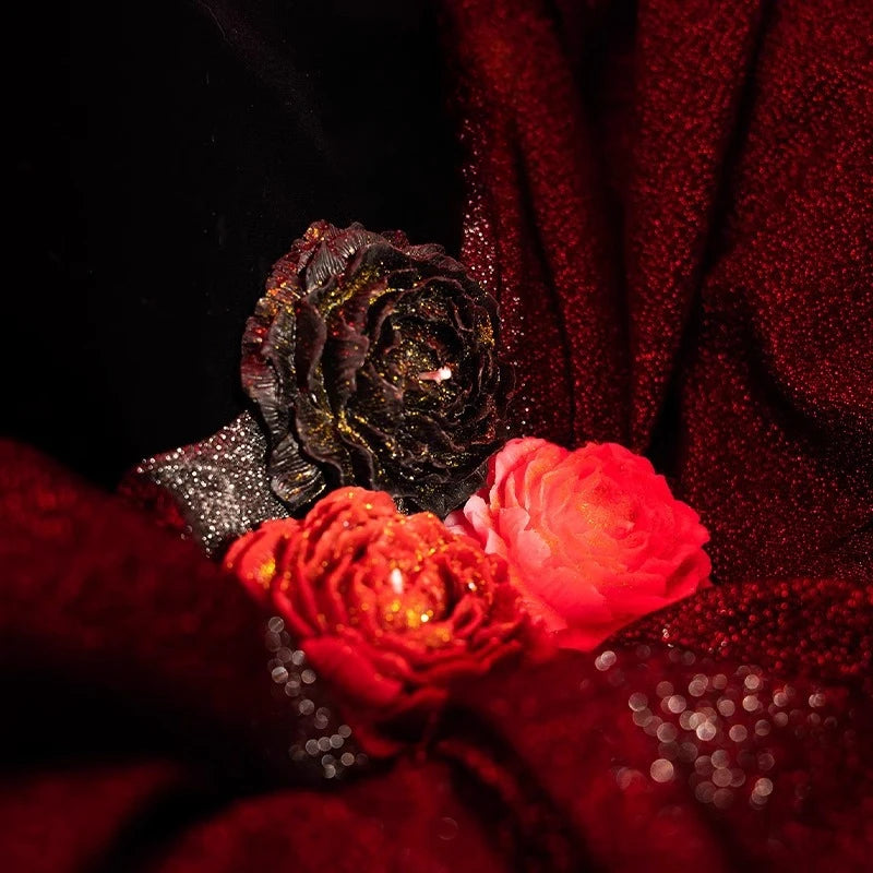 Velas corporales de aromaterapia de baja temperatura con aroma a rosa de The Vampire Diaries, 2 unidades