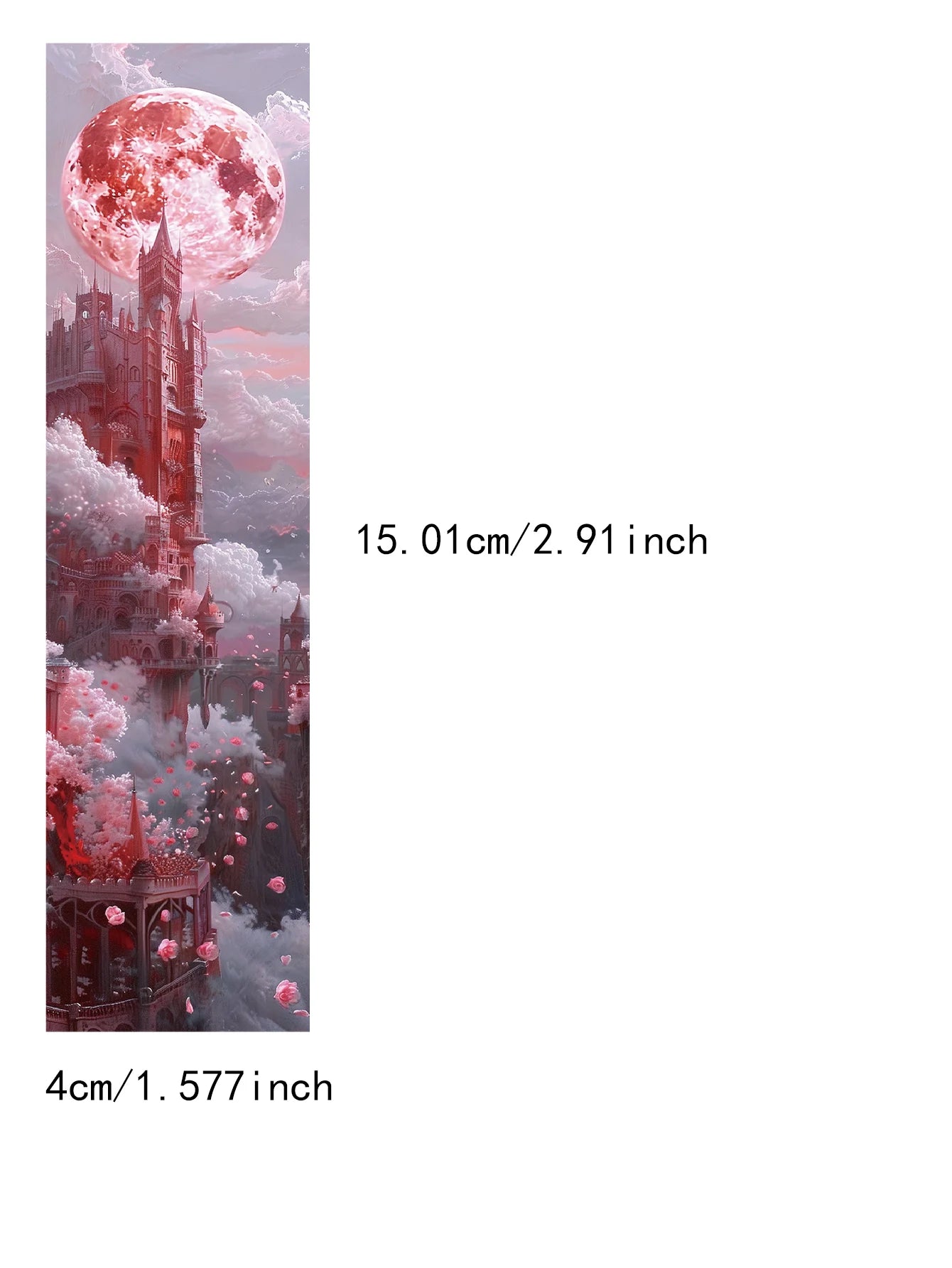 30pcs Rose Dark Fantasy Bookmarks