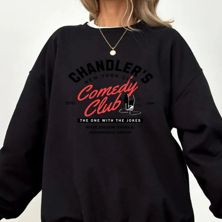 Friends Chandler's Comedy Club Sweatshirt