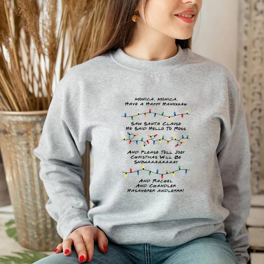 Friends Phoebe's Merry Christmas Song Sweatshirt
